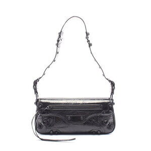 Balenciaga Le Cagole Shoulder Bag Leather Black